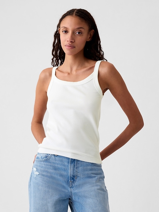 Image number 5 showing, Modern Rib Tank Top