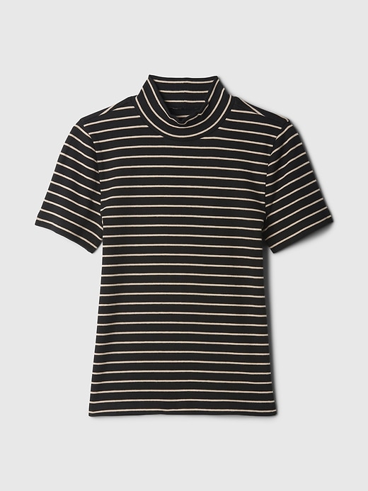 Image number 5 showing, Modern Rib Mockneck T-Shirt