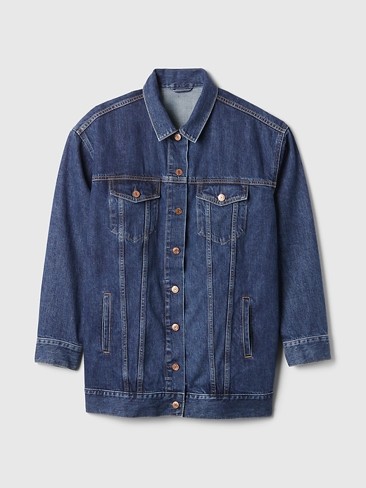 Image number 9 showing, Studded Oversized Icon Denim Jacket