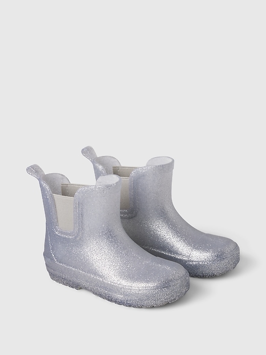 L'image numéro 2 présente Bottes de pluie scintillantes babyGap