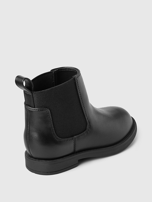 L'image numéro 4 présente Bottines en cuir végane babyGap