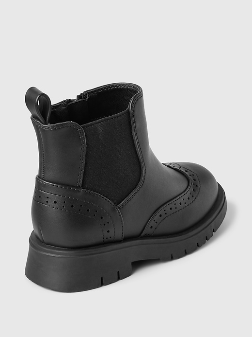 Image number 4 showing, babyGap Vegan Leather Ankle Boots