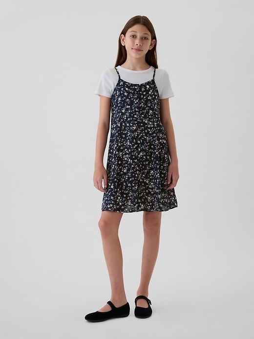 Image number 5 showing, Kids Button-Front Slip Dress