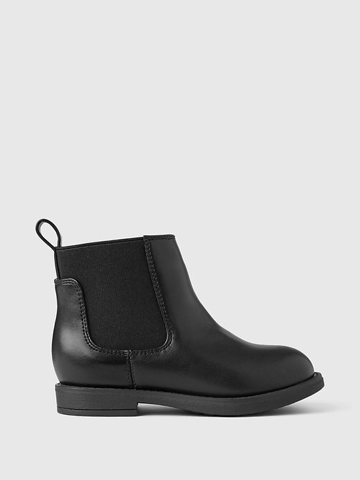 L'image numéro 1 présente Bottines en cuir végane babyGap