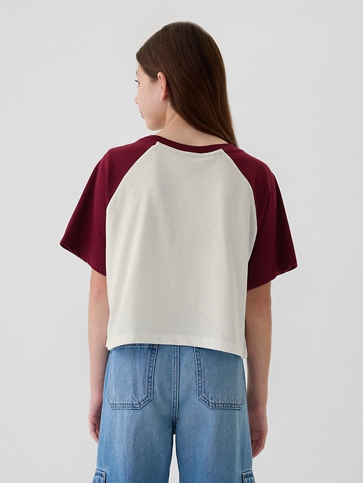 Image number 2 showing, Kids Boxy Raglan T-Shirt