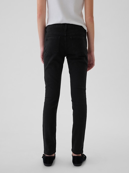 Image number 3 showing, Kids Mid Rise Skinny Jeans