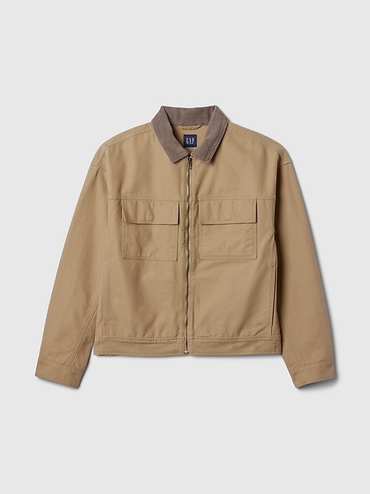 Image number 5 showing, Relaxed Utility Jacket