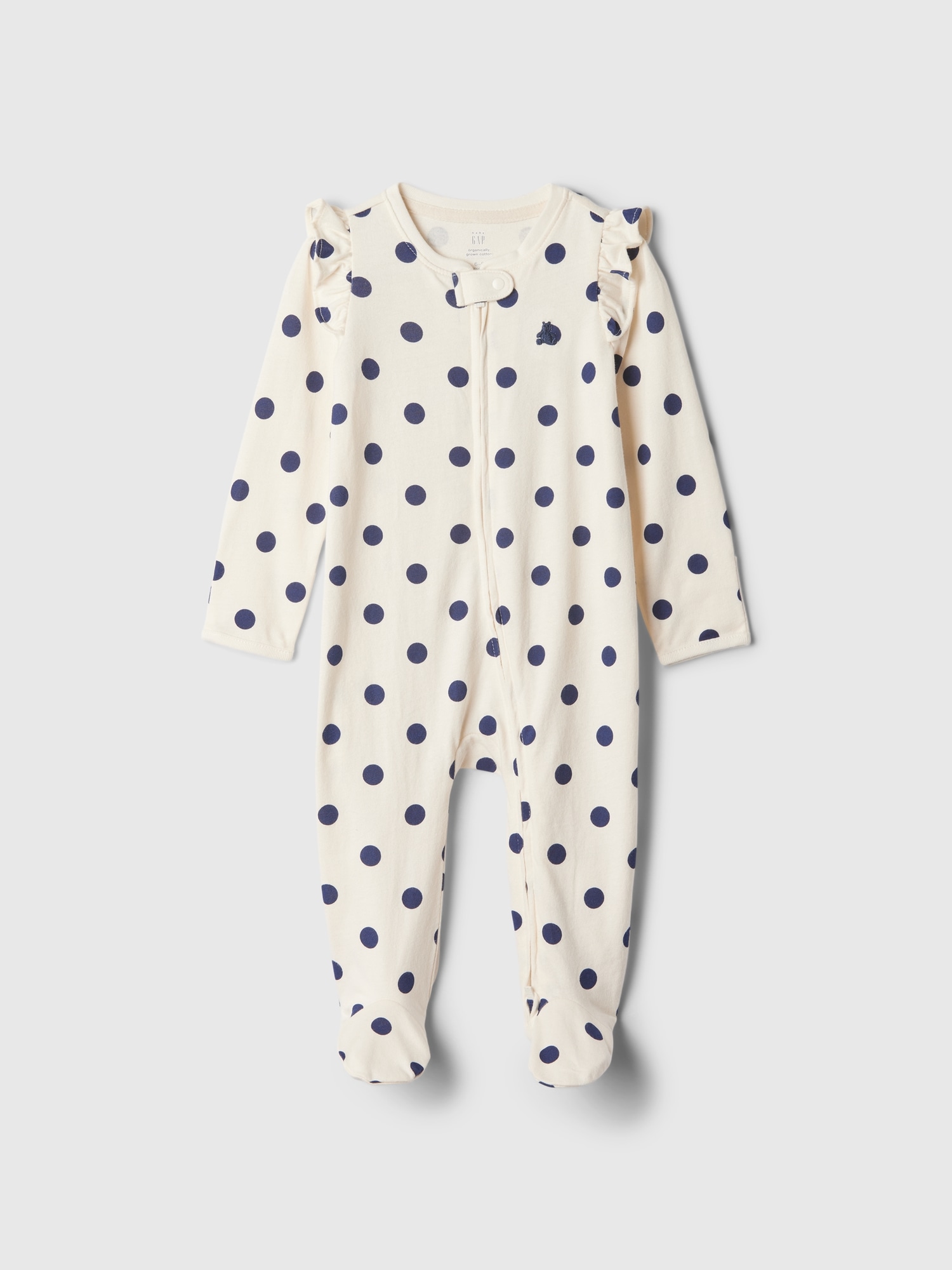 Baby First Favorites Organic Cotton Footed One-Piece