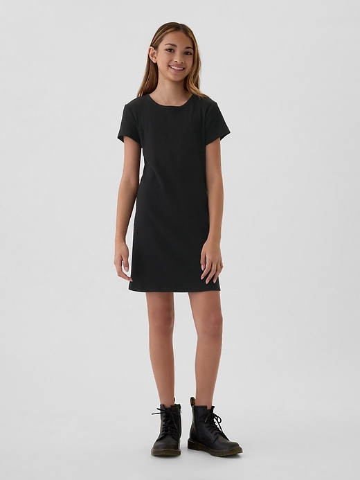 Image number 1 showing, Kids Rib T-Shirt Dress