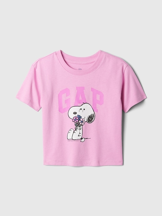 View large product image 1 of 1. babyGap Peanuts Logo Graphic T-Shirt