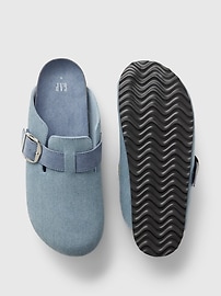 View large product image 3 of 5. Denim Clogs