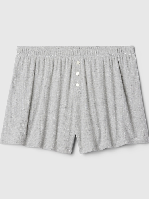 Image number 4 showing, Mini Rib PJ Shorts