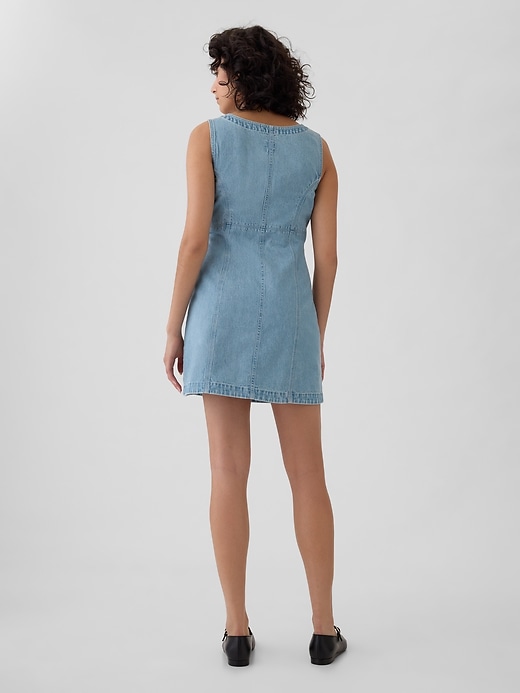 Image number 2 showing, GapHeritage Denim Mini Dress