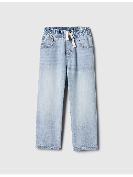 Image number 1 showing, babyGap UltraSoft Pull-On Baggy Jeans