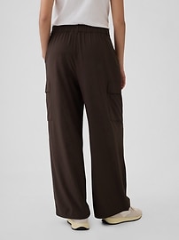 View large product image 4 of 18. GapFit High Rise Runaround Cargo Joggers