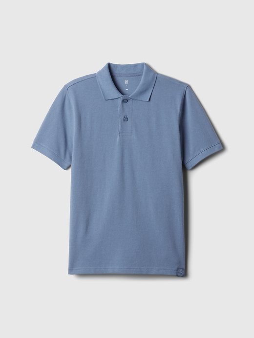 Image number 1 showing, Kids Pique Polo Shirt