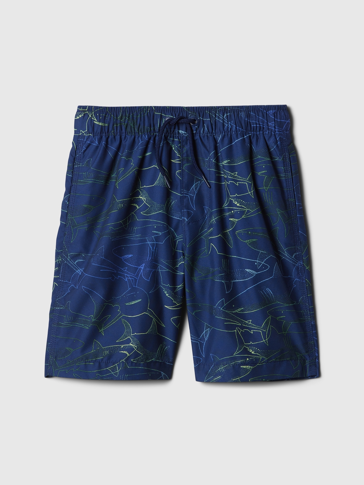 Kids 6" Recycled Printed Swim Trunks