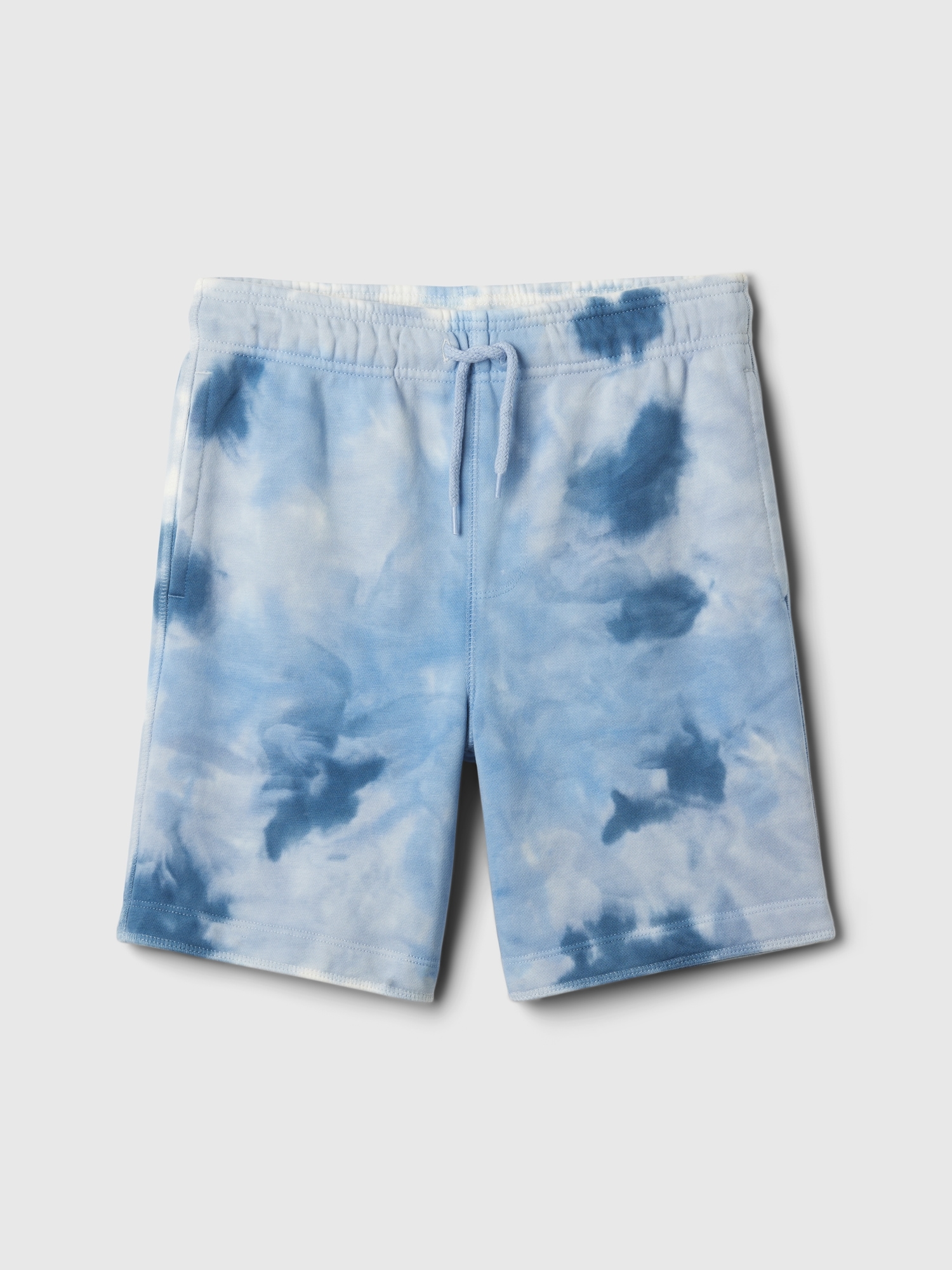 Kids Vintage Soft Tie-Dye Pull-On Shorts - Gray