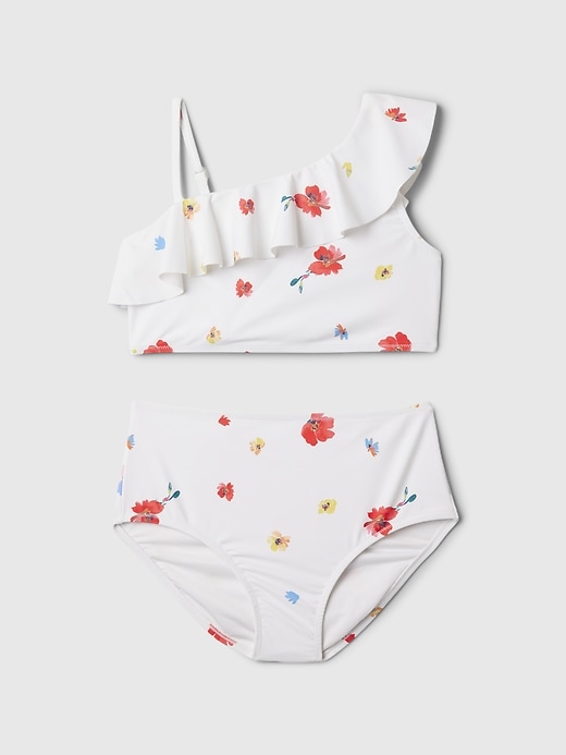 View large product image 1 of 1. Kids Asymmetric Two-Piece Swimsuit