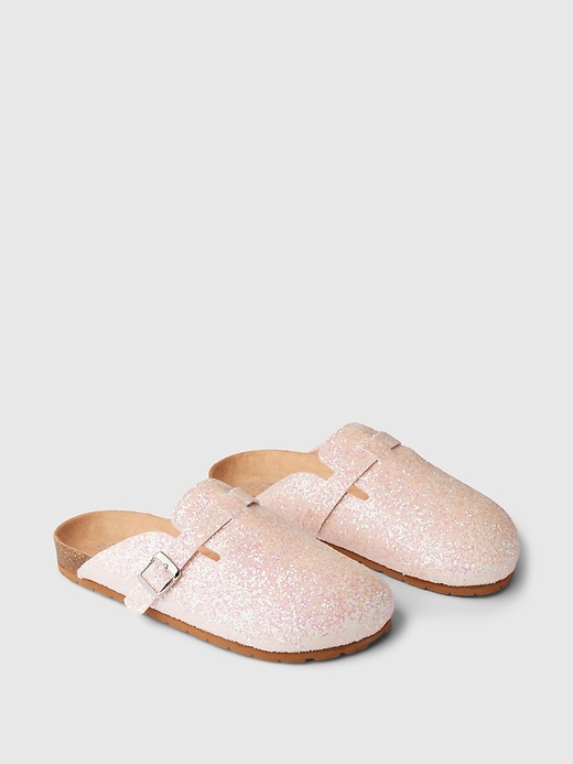 Image number 2 showing, Kids Glitter Cork Clogs