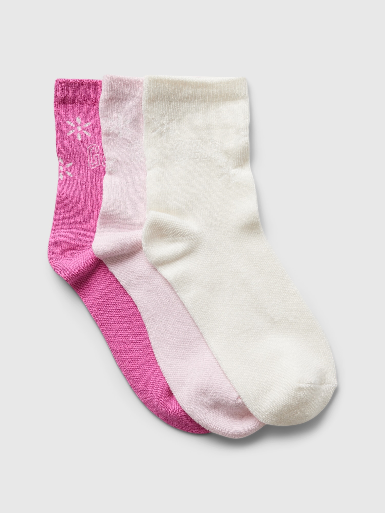 Kids Logo Crew Socks (3-Pack)