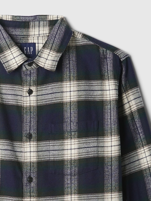 Image number 8 showing, Organic Cotton Flannel Shirt