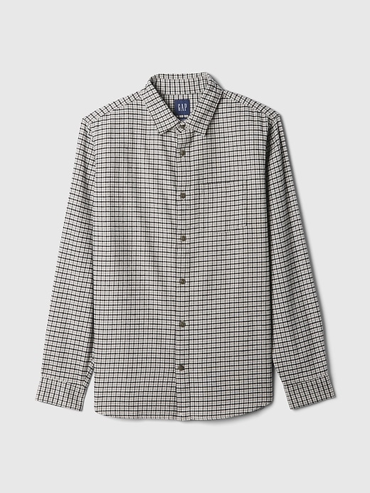 Image number 9 showing, Organic Cotton Flannel Shirt