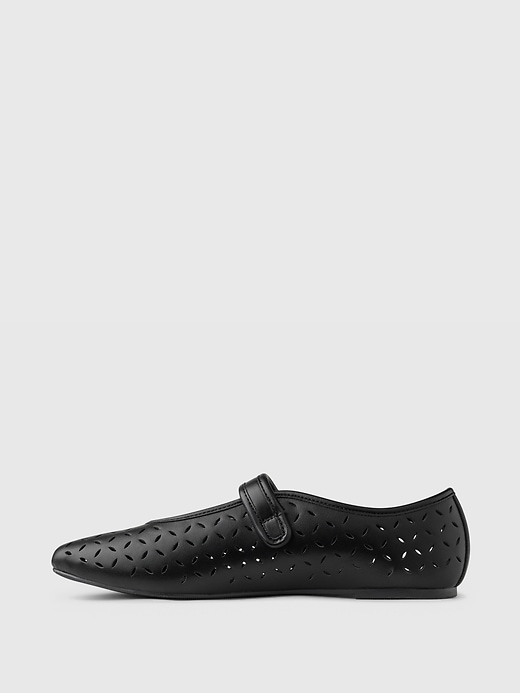 Image number 5 showing, Eyelet Mary Jane Flats