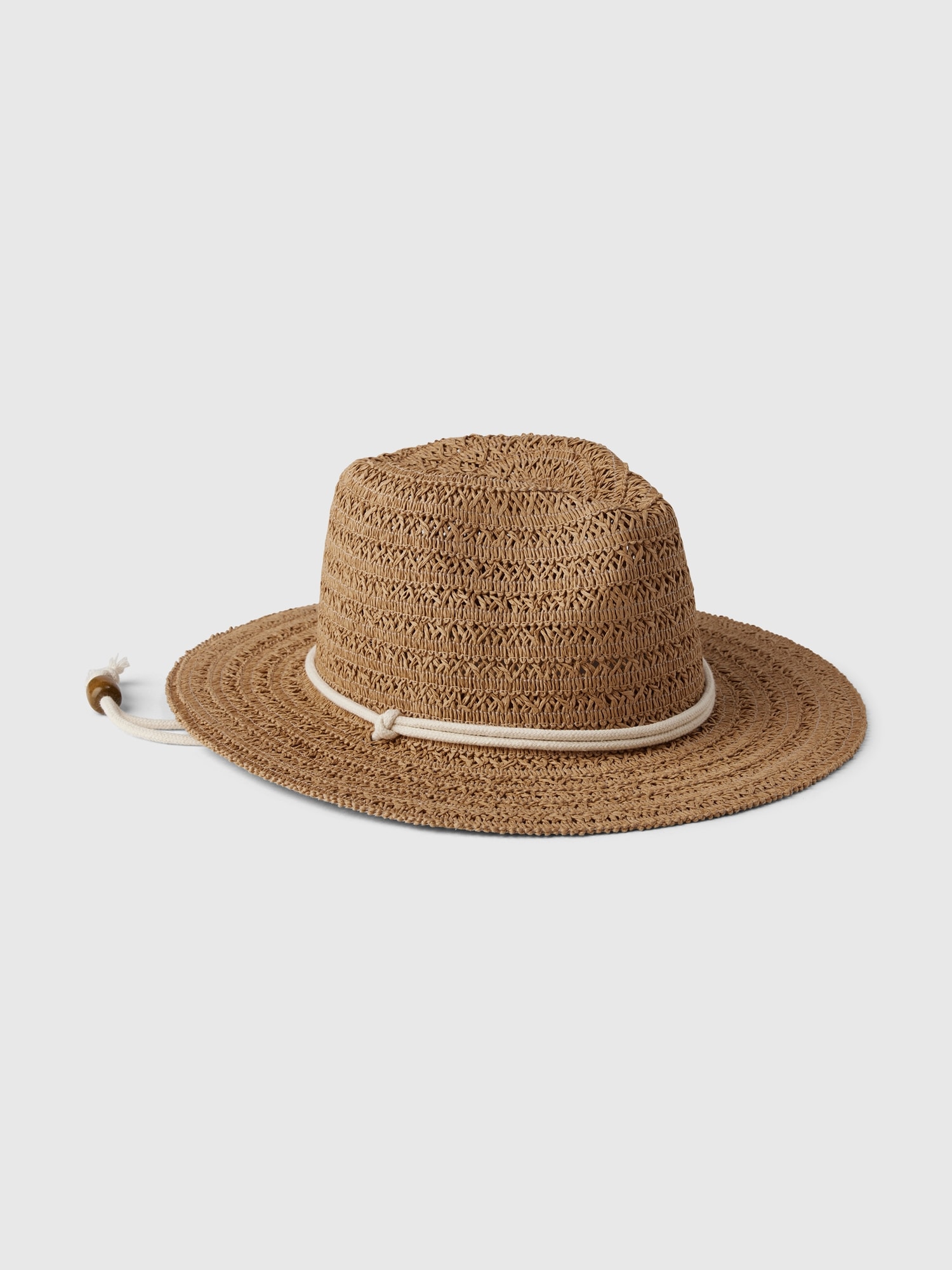 Straw Western Hat - Brown