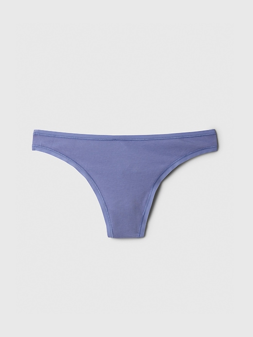 Image number 10 showing, Organic Stretch Cotton Thong