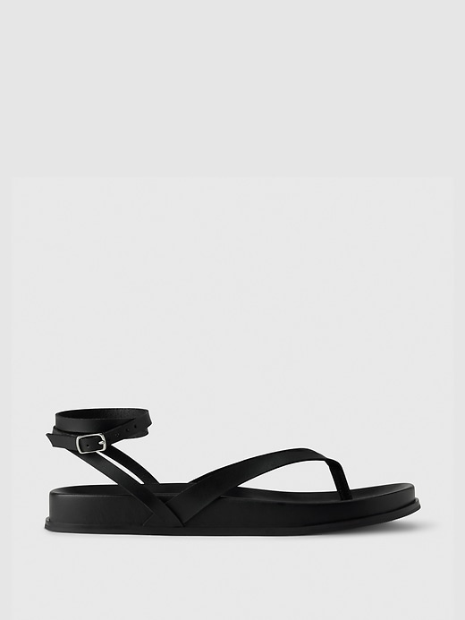 Image number 1 showing, Strappy Platform Sandals