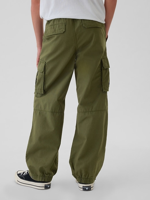 Image number 3 showing, Kids Pull-On Parachute Cargo Pants