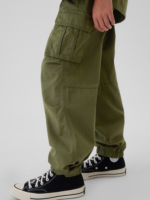 Image number 9 showing, Kids Pull-On Parachute Cargo Pants