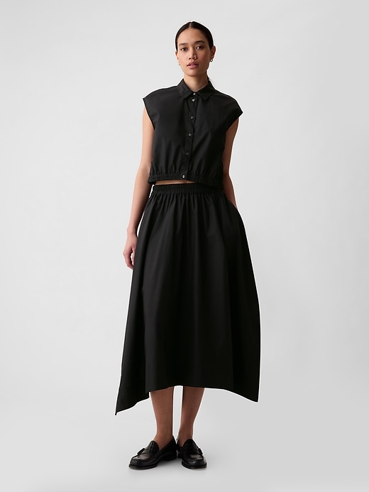 Image number 6 showing, Handkerchief Hem Midi Skirt