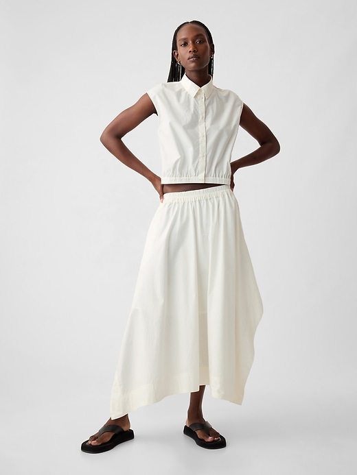 Image number 5 showing, Handkerchief Hem Midi Skirt