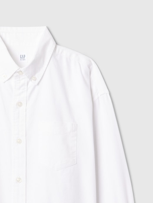 Image number 4 showing, Kids Oversized Oxford Shirt