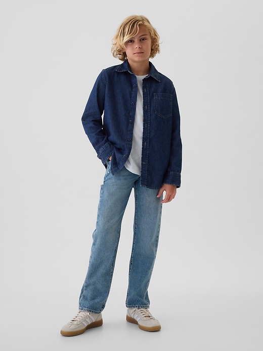 Image number 3 showing, Kids Denim Shirt