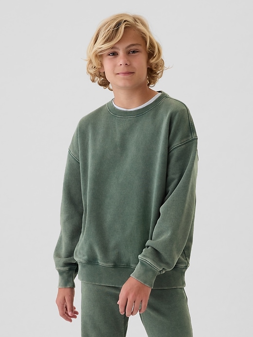 Image number 6 showing, Kids Vintage Soft Washed Relaxed Sweatshirt