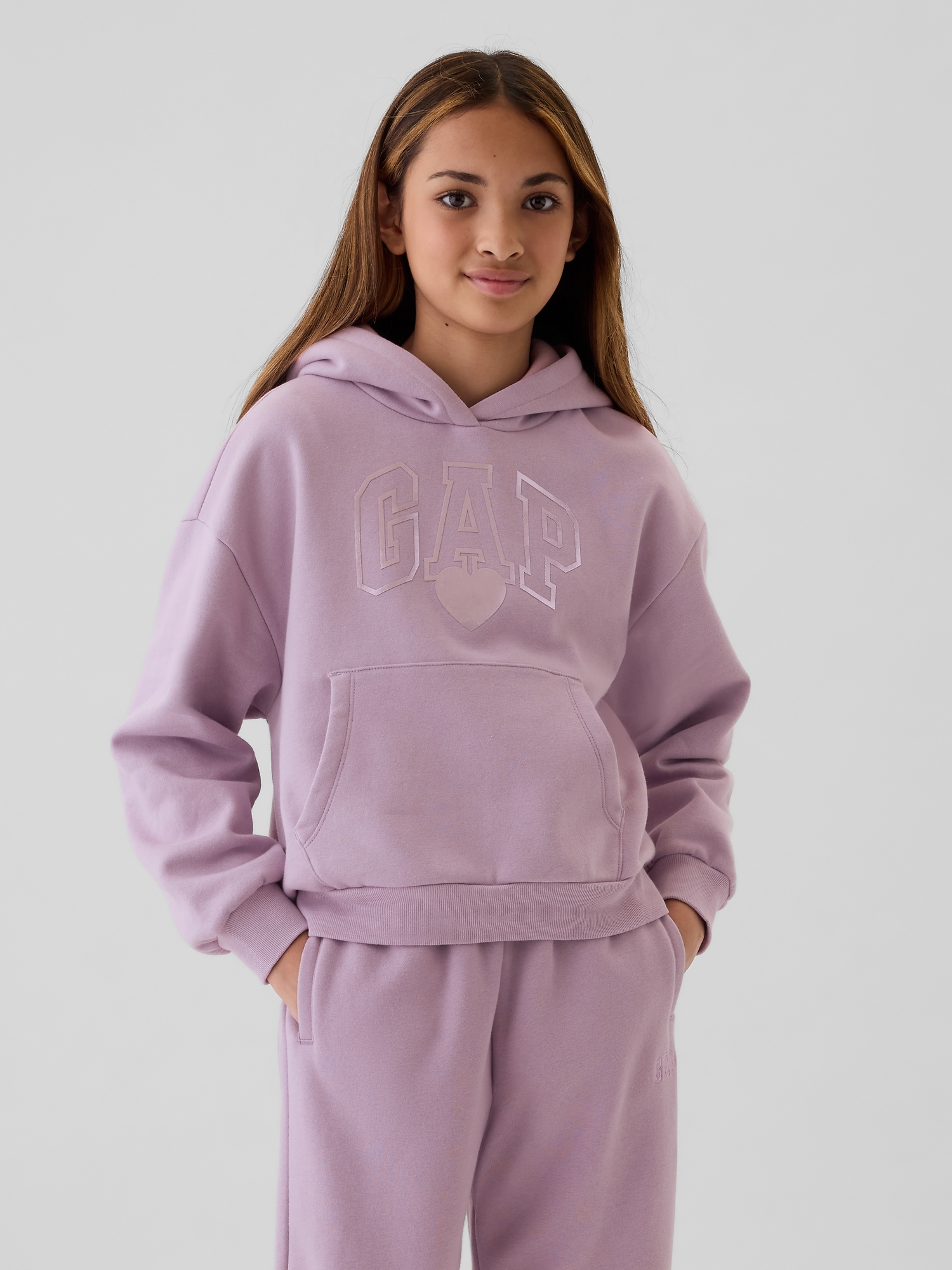 Kids Vintage Soft Logo Hoodie