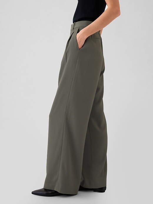 Image number 3 showing, 365 High Rise Pleated Trousers