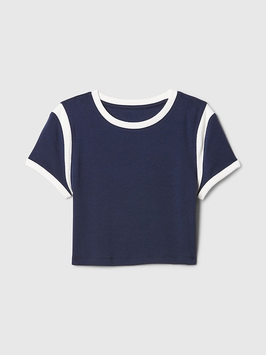 Image number 9 showing, Modern Rib Cropped T-Shirt