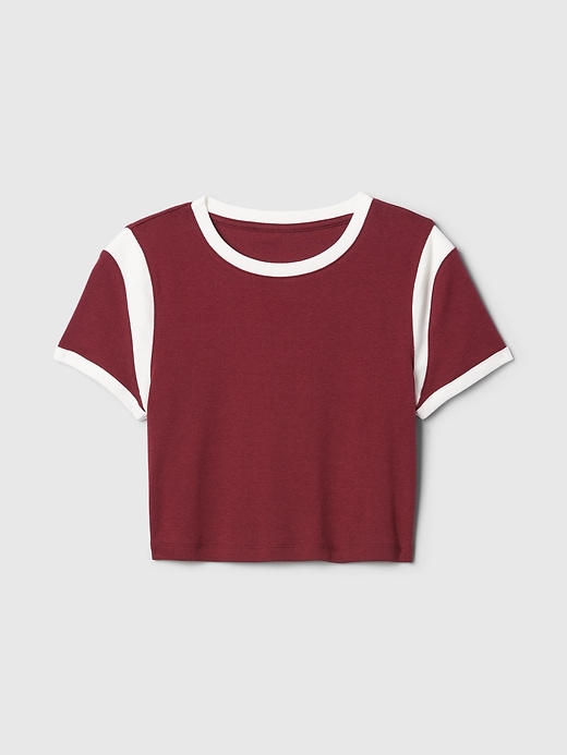 Image number 5 showing, Modern Rib Cropped T-Shirt