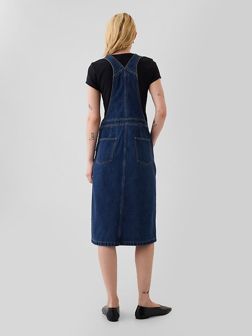 Image number 2 showing, Denim Midi Skirtall