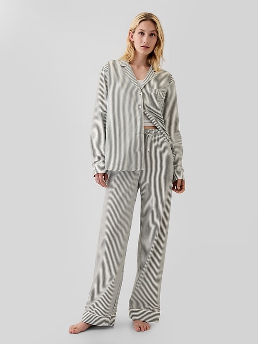 Image number 3 showing, Poplin PJ Pants