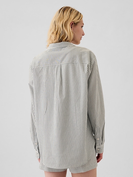 Image number 2 showing, Poplin PJ Shirt