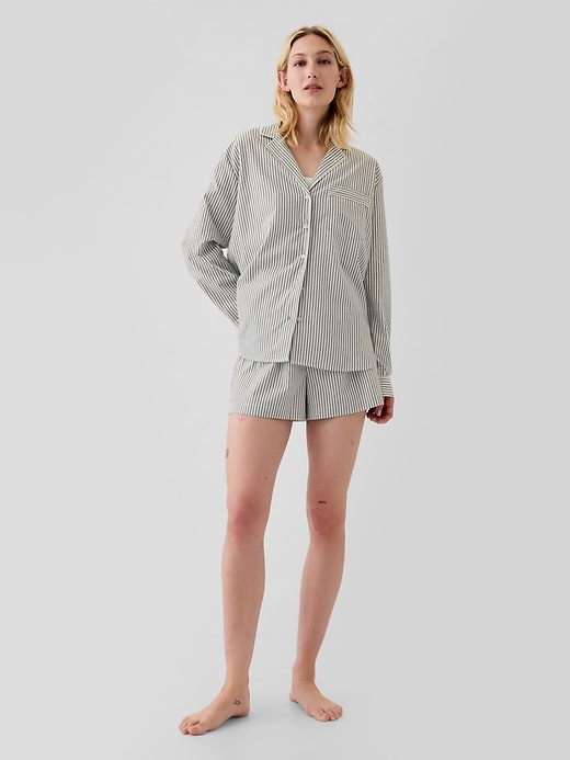 Image number 3 showing, Poplin PJ Shirt