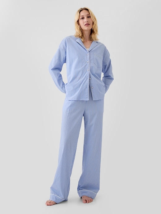 Image number 7 showing, Poplin PJ Shirt