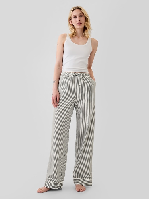 Image number 10 showing, Poplin PJ Pants