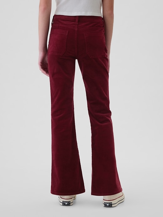 Image number 3 showing, Kids High Rise Corduroy '70s Flare Pants