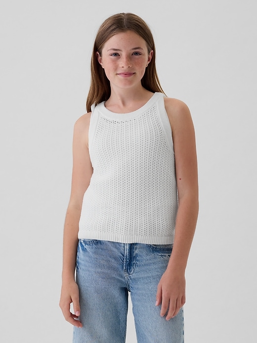 Image number 1 showing, Kids Crochet Tank Top